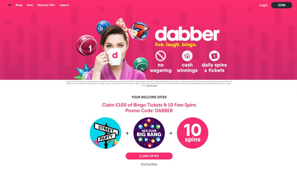 Dabber Bingo