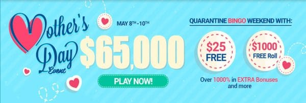 Mothers Day 65k Bingo Canada