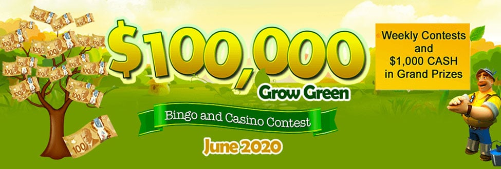 Candian Bingo Green Promotions