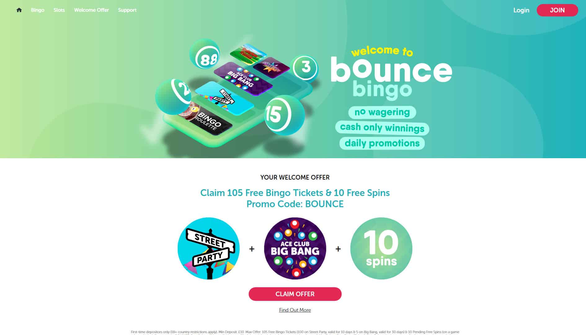 Bounce Bingo