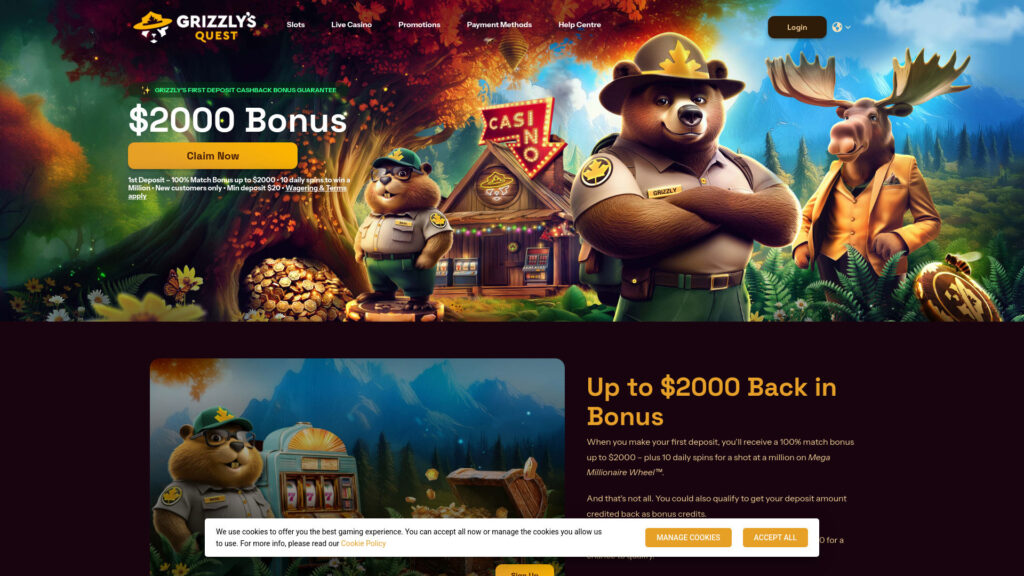 Grizzly’s Quest Casino